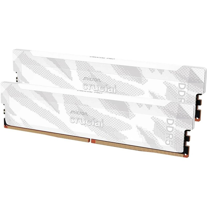 Модуль памяти DDR5 2x16GB/6400 Crucial Pro Overclocking White (CP2K16G64C32U5W)