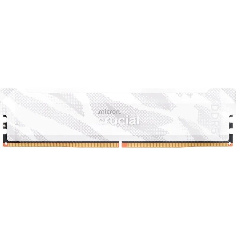 Модуль памяти DDR5 16GB/6400 Crucial Pro Overclocking White (CP16G64C32U5W)