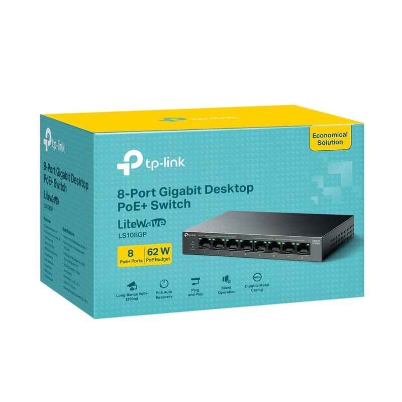 Комутатор TP-Link LS108GP