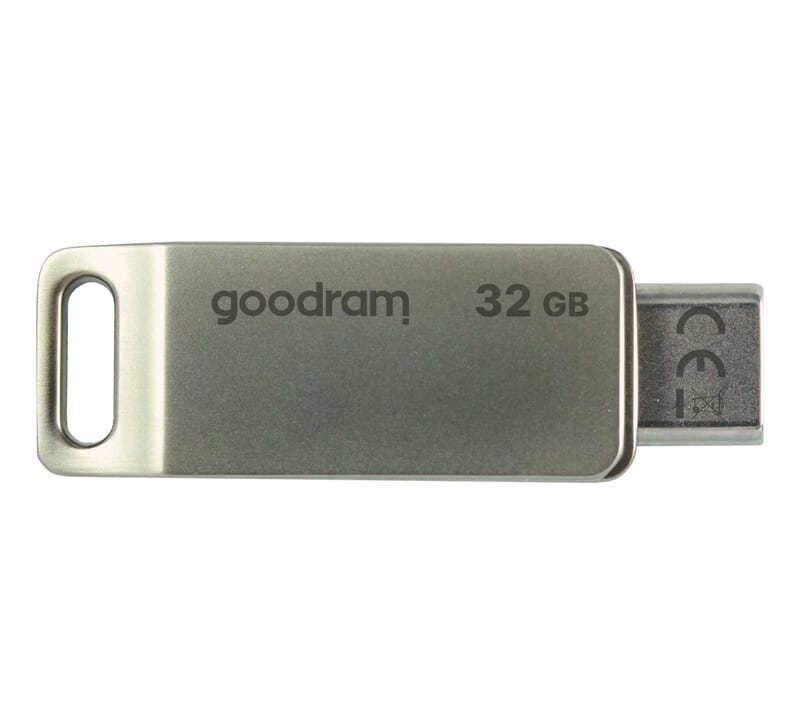 Флеш-накопитель USB3.2 32GB OTG Type-C Goodram ODA3 Silver (ODA3-0320S0R11)