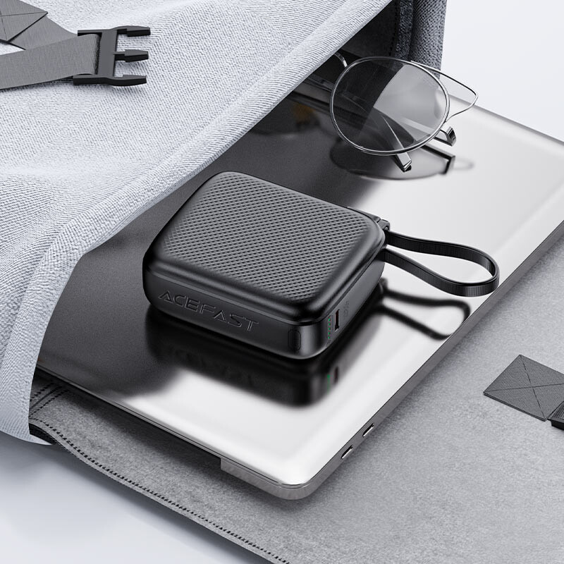 Универсальная мобильная батарея Acefast M15 10000mAh 20W Black (6974316283973)