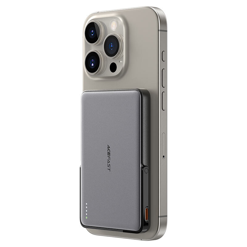 Универсальная мобильная батарея Acefast M16 5000mAh 18W Black (6974316283997)