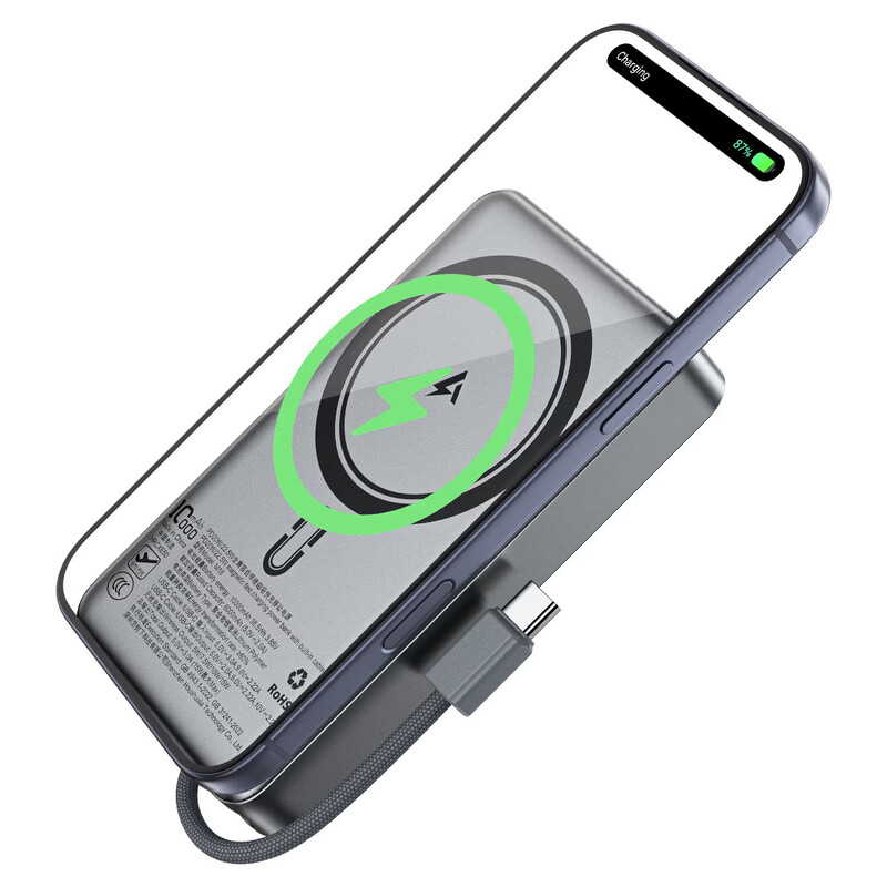 Универсальная мобильная батарея Acefast M18 10000mAh 22.5W Black (6974316284017)