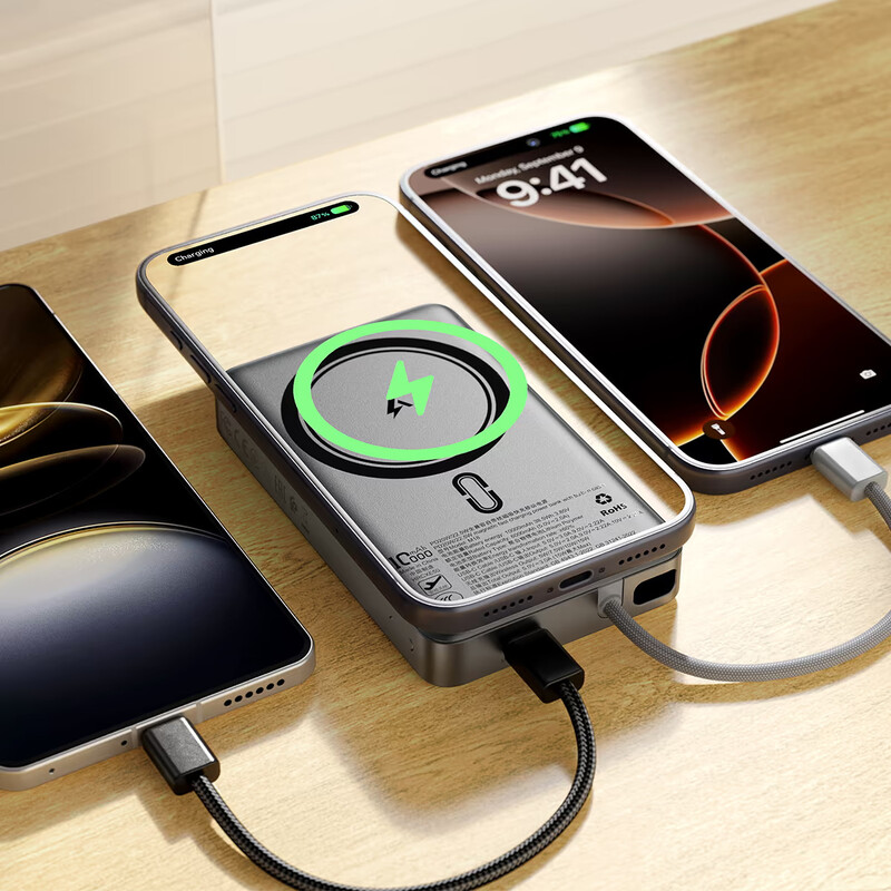 Универсальная мобильная батарея Acefast M18 10000mAh 22.5W Black (6974316284017)