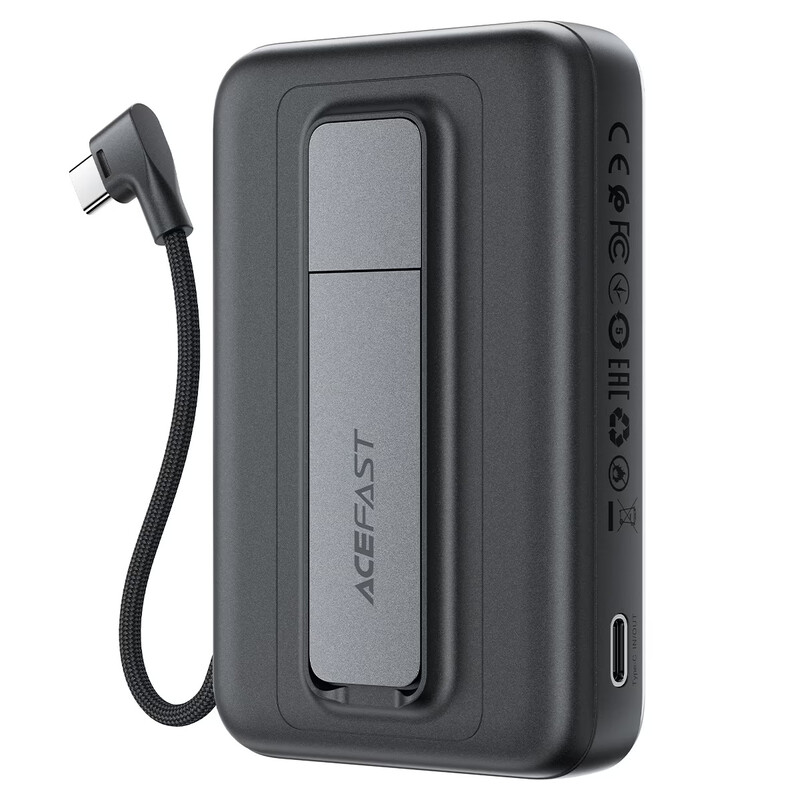 Универсальная мобильная батарея Acefast M24 10000mAh 22.5W Black (6974316284871)