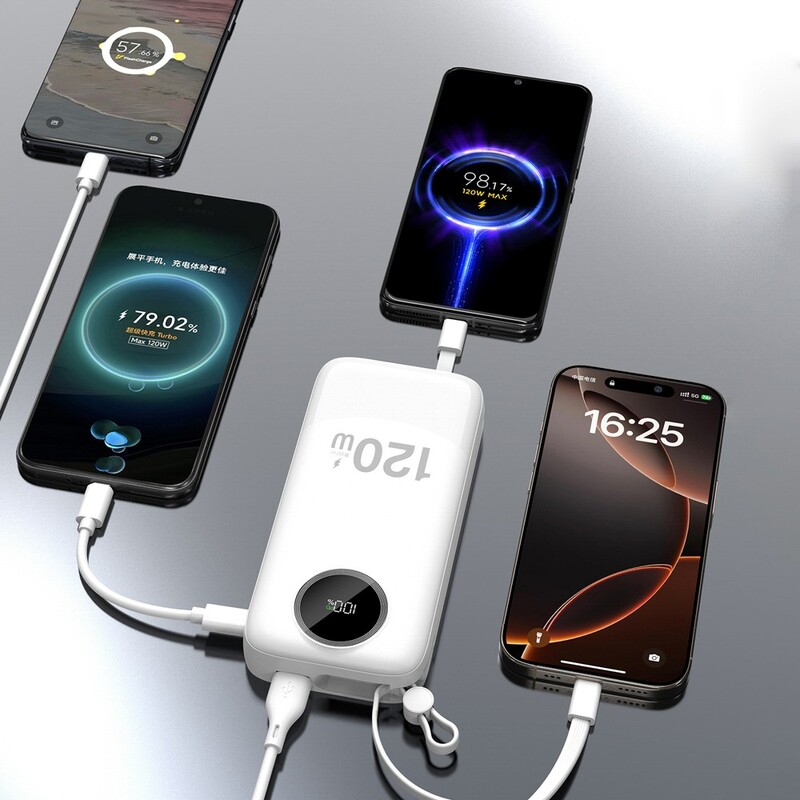 Универсальная мобильная батарея Dudao K13 Pro 20000mAh 22.5W Black (6977196680276)