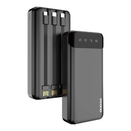 Универсальная мобильная батарея Dudao K6 Pro+ 20000mAh 10W Black (6977196682393)