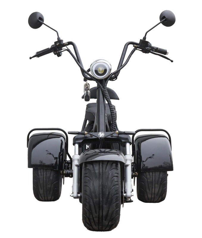 Электроскутер Maxxter Trike Black