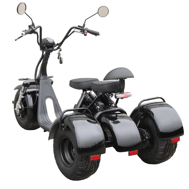 Электроскутер Maxxter Trike Black