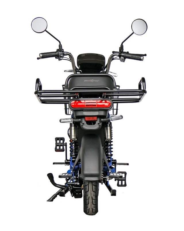 Электроскутер Maxxter Runner Black/Blue