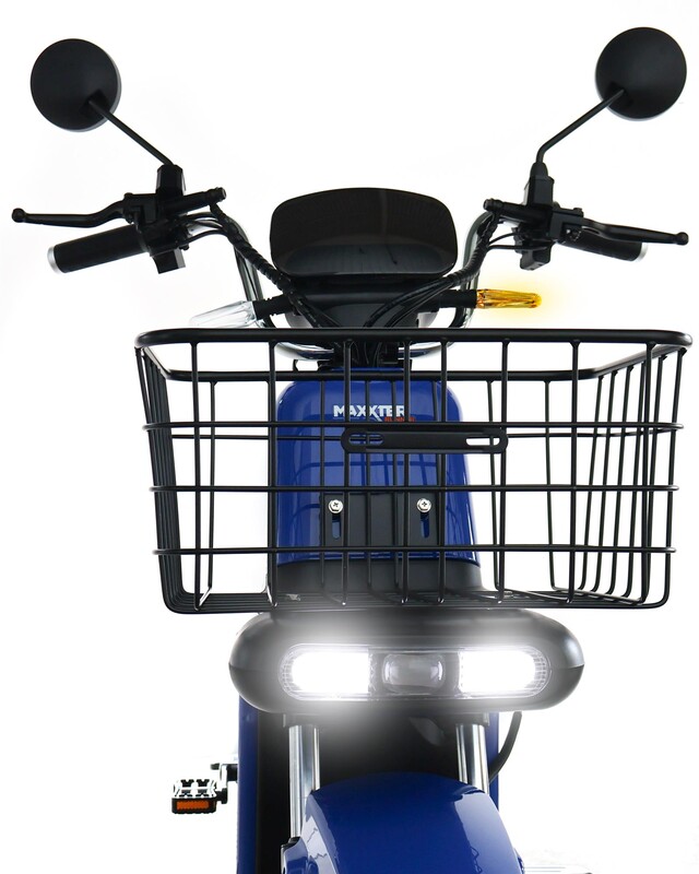 Электроскутер Maxxter Runner Black/Blue