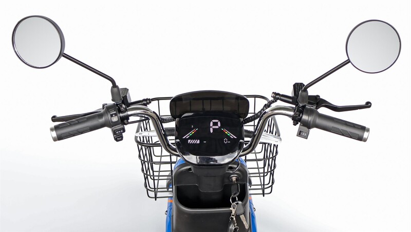 Электроскутер Maxxter Runner Black/Blue