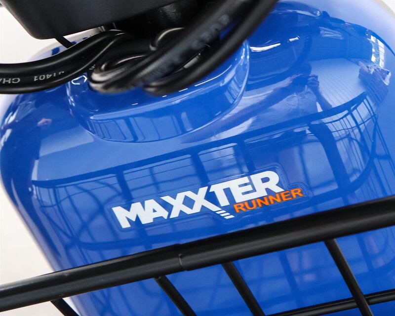 Электроскутер Maxxter Runner Black/Blue