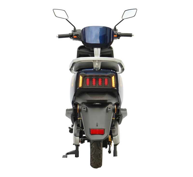 Электроскутер Sunra F3 Blue/Black