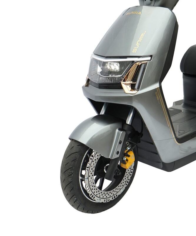 Электроскутер Sunra K3 Gray