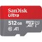 Фото - Карта пам`ятi MicroSDXC 512GB UHS-I Class 10 SanDisk Ultra A1 R150MB/s + SD-adapter (SDSQUAC-512G-GN6MA) | click.ua