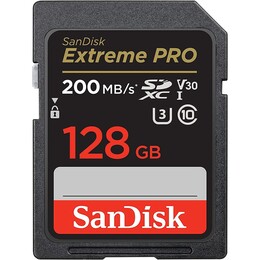 Карта памяти SDXC 128GB UHS-I/U3 Class 10 SanDisk Extreme Pro R200/W90MB/s (SDSDXXD-128G-GN4IN)