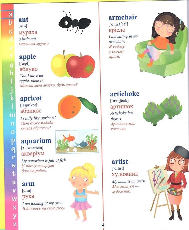 Мой первый словарик в картинках. Легко изучай английский с детства / Элеонора Барзотти