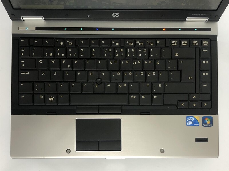 Ноутбук HP Elitebook 8440p / 14" (1366x768) / i5-520M / 8GB / 250GB HDD / Win10Pro / сканер отпечатка - Б/у