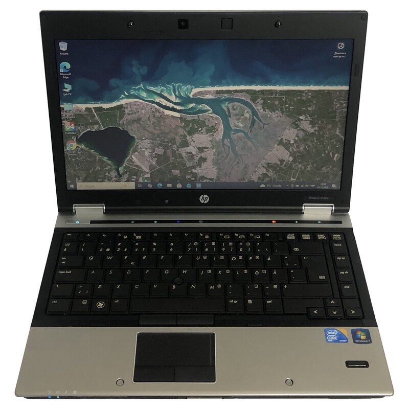 Ноутбук HP Elitebook 8440p / 14" (1366x768) / i5-520M / 8GB / 250GB HDD / Win10Pro / сканер отпечатка - Б/у