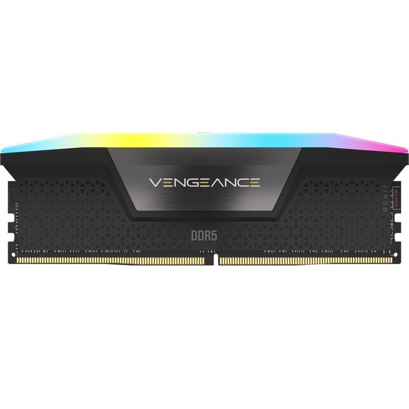 Модуль пам`ятi DDR5 2x48GB/6800 Corsair Vengeance RGB Black (CMH96GX5M2B6800C34)