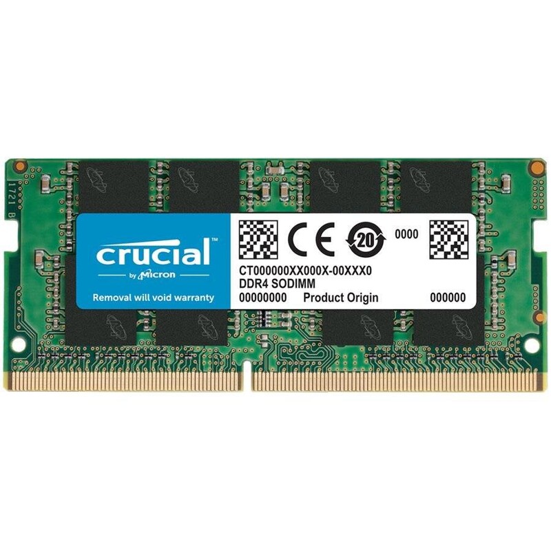 Модуль памяти SO-DIMM DDR4 16GB/3200 Crucial OEM (CT16G4SFRA32AT)