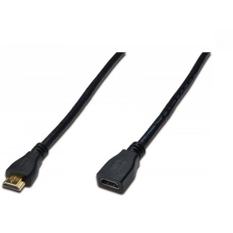 Кабель Digitus HDMI - HDMI V 1.4, (M/F), 3 м, Black (AK-330201-030-S)