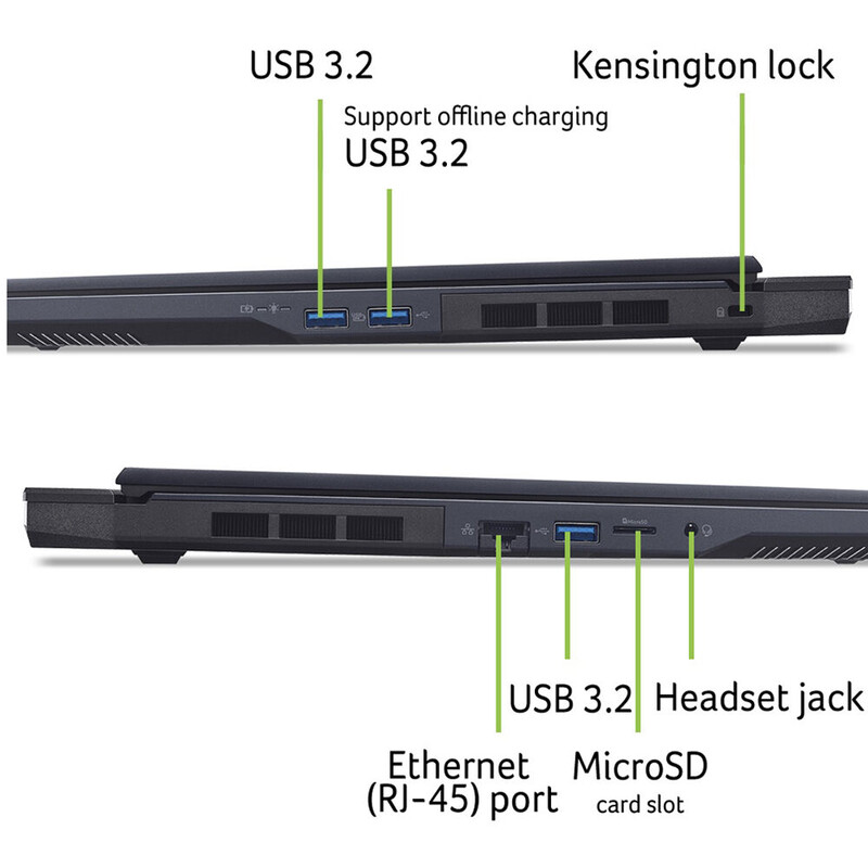 Ноутбук Acer Predator Helios Neo 16 AI PHN16-73-91ZD (NH.QVUEU.00J) Black