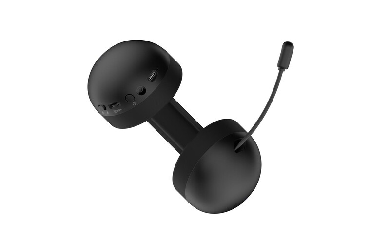 Bluetooth-гарнiтура Hator Hellyberry HH30 Wireless Black/Violet (HH30_wireless_BV)