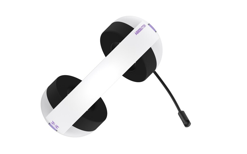 Bluetooth-гарнiтура Hator Hellyberry HH30 Wireless White/Violet (HH30_wireless_WV)