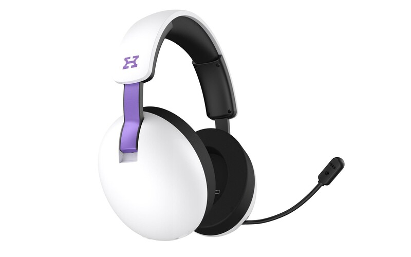 Bluetooth-гарнiтура Hator Hellyberry HH30 Wireless White/Violet (HH30_wireless_WV)