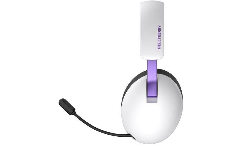 Bluetooth-гарнiтура Hator Hellyberry HH30 Wireless White/Violet (HH30_wireless_WV)