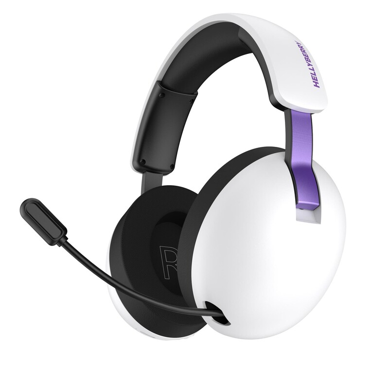 Bluetooth-гарнiтура Hator Hellyberry HH30 Wireless White/Violet (HH30_wireless_WV)