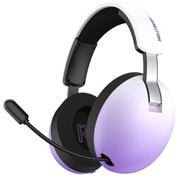 Bluetooth-гарнiтура Hator Hellyberry HH30 Pro Wireless White/Violet (HH30_PRO_wireless_WV)