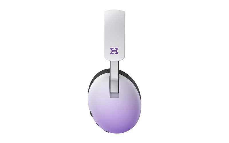 Bluetooth-гарнiтура Hator Hellyberry HH30 Pro Wireless White/Violet (HH30_PRO_wireless_WV)