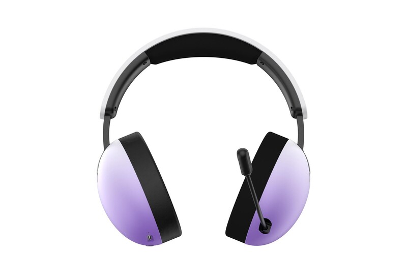Bluetooth-гарнiтура Hator Hellyberry HH30 Pro Wireless White/Violet (HH30_PRO_wireless_WV)
