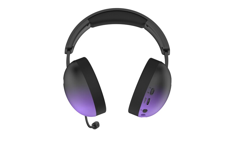 Bluetooth-гарнiтура Hator Hellyberry HH30 Pro Wireless Black/Violet (HH30_PRO_wireless_BV)