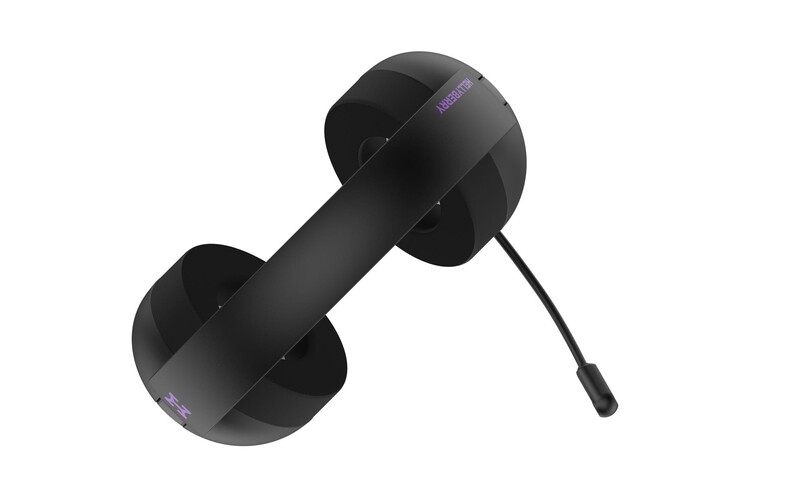 Bluetooth-гарнiтура Hator Hellyberry HH30 Pro Wireless Black/Violet (HH30_PRO_wireless_BV)