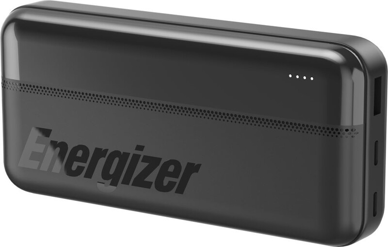Універсальна мобільна батарея Energizer 20000mAh 15W Black (UE20050CC)