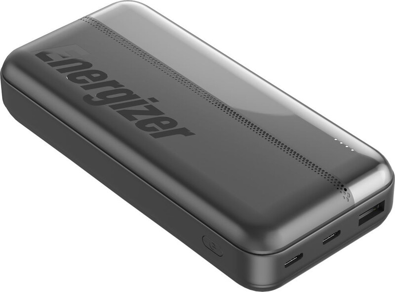 Універсальна мобільна батарея Energizer 20000mAh 15W Black (UE20050CC)