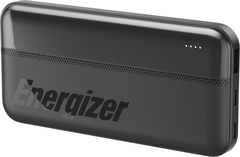 Універсальна мобільна батарея Energizer 10000mAh 15W Black (UE10050CC)