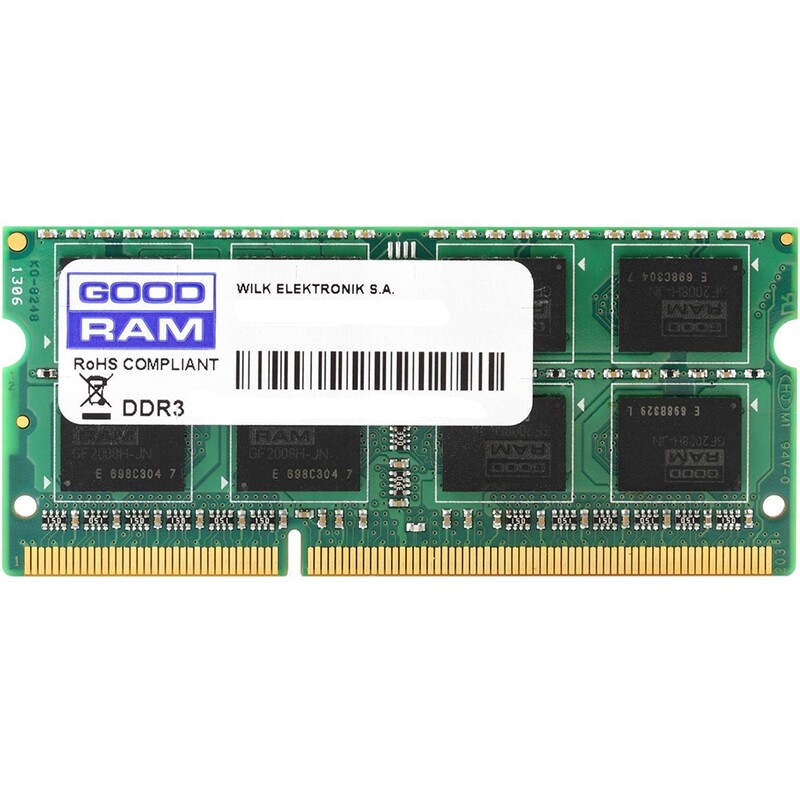 Модуль памяти SO-DIMM DDR3 8GB/1600 Goodram (GR1600S364L11/8G)