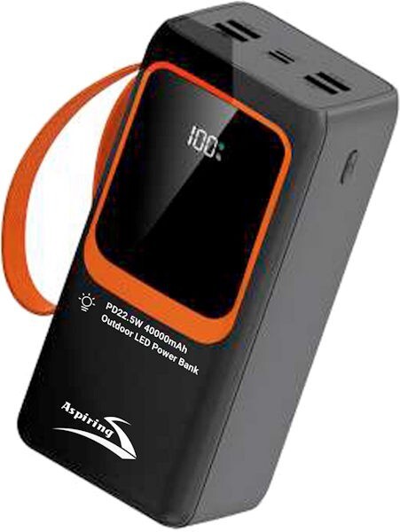 Універсальна мобільна батарея Aspiring Light 50 50000mAh 22.5W Black (PB-L50)