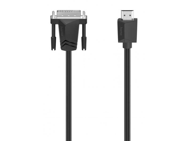 Кабель Hama HDMI - DVI, (M/M), 1.5 м, Black (00200715)