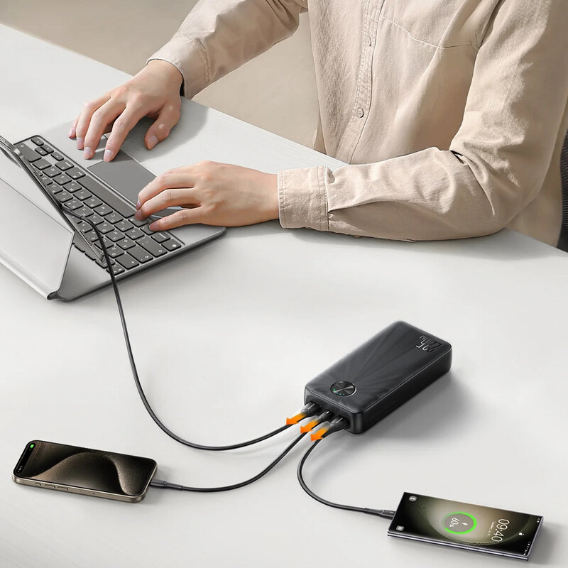 Універсальна мобільна батарея Joyroom 20000 mAh 22.5W Black (JR-QP191)