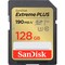 Фото - Карта памяти SDXC 128GB UHS-I/U3 Class 10 SanDisk Extreme Plus R190/W90MB/s (SDSDXWA-128G-GNCIN) | click.ua