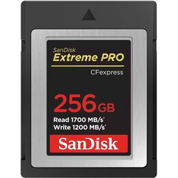 Карта памяти CFexpress (Type B) 256GB SanDisk Extreme Pro R1700/W1200MB/s (SDCFE-256G-GN4NN)