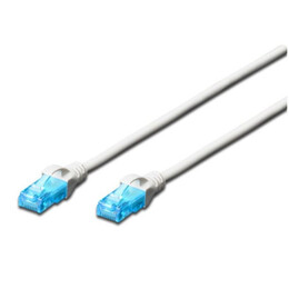 Патч-корд Digitus (DK-1512-050/WH) cat.5e, UTP, 5 м, AWG 26/7, CCA, PVC, білий