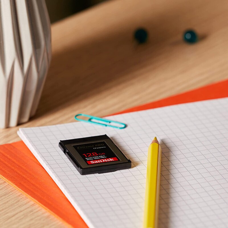 Карта пам`яті CFexpress (Type B) 128GB SanDisk Extreme Pro R1700/W1200MB/s (SDCFE-128G-GN4NN)