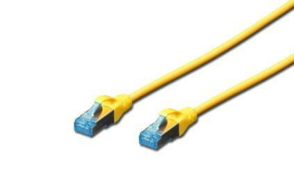 Патч-корд Digitus (DK-1531-050/Y) cat.5e, SF-UTP, 5м, AWG 26/7, жовтий
